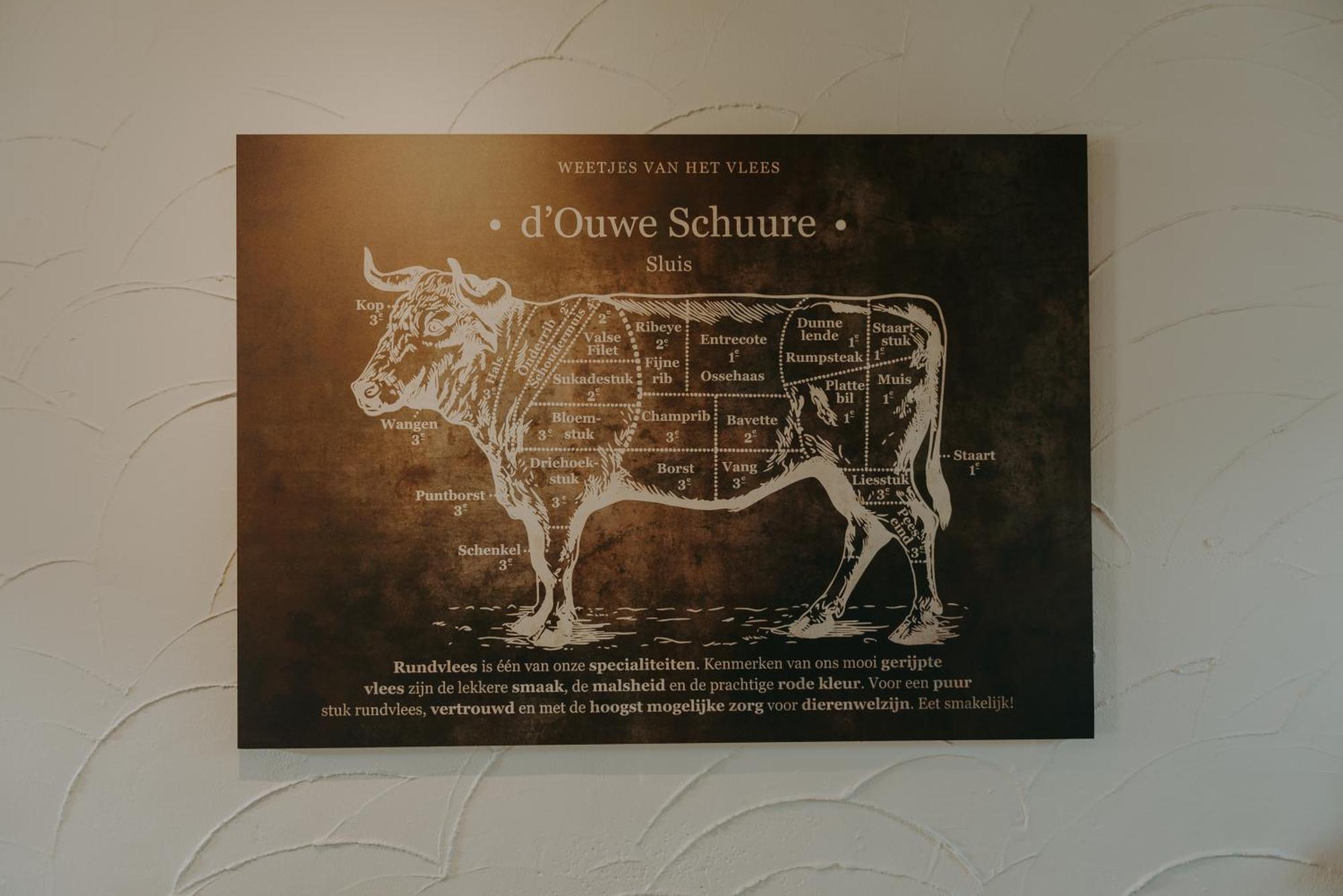Ouwe Schuure Bed & Breakfast Sluis Eksteriør bilde